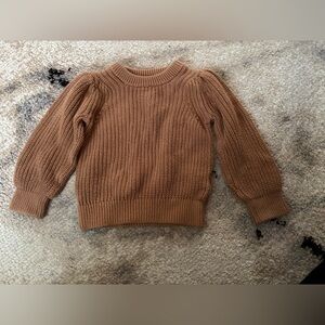 baby GAP Toddler Girl Beige Knit Sweater